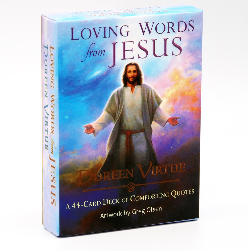 現貨 Loving Words from Jesus Oracle Cards 耶穌的愛的話語卡神諭卡