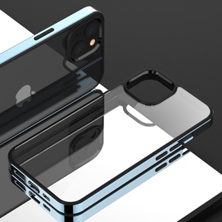透明手機殼 超薄散熱 電鍍手機殼 適用於iphone 13 12 pro max mini i12 i13 透明殼#贈