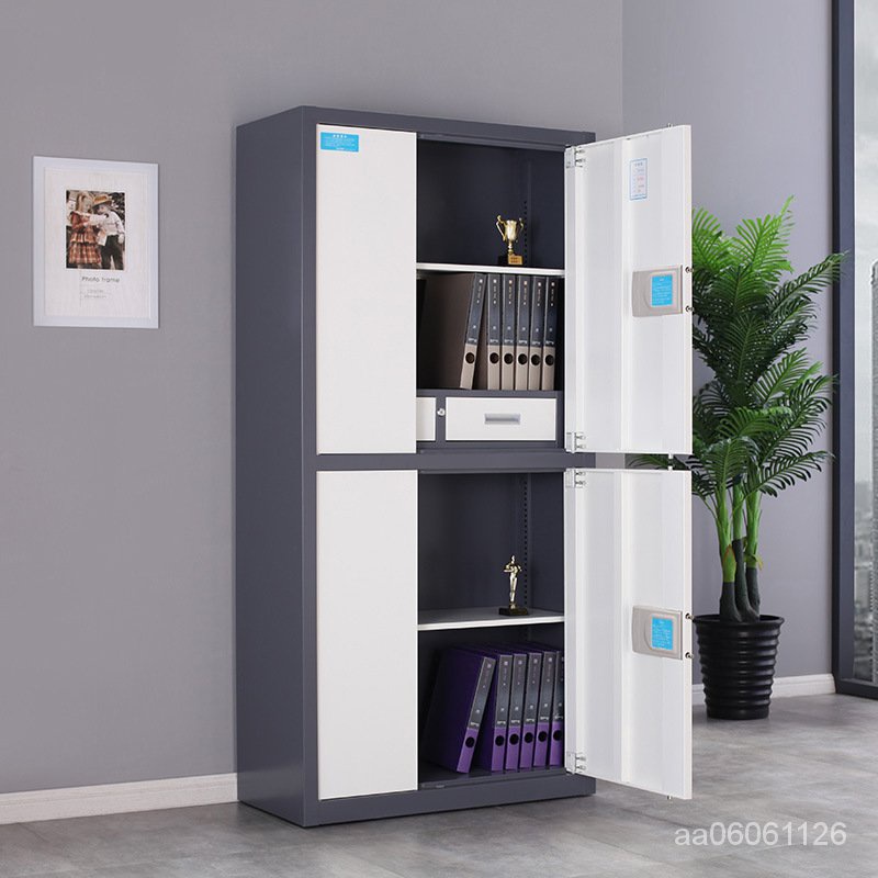 【廠傢直售】保密櫃文件櫃大型密碼鎖辦公資料櫃通體鋼製保險櫃移動財務櫃