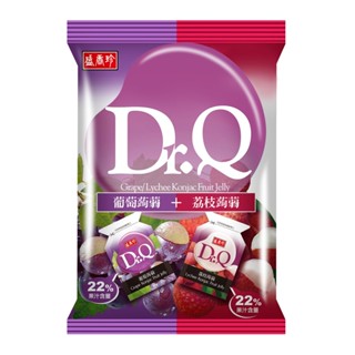 盛香珍 Dr.Q雙味蒟蒻(葡萄+荔枝) 420g【家樂福】