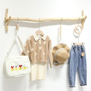 【熱銷✨免運🚛】掛衣桿壁掛樹枝女裝店貨架展示架服裝店展示架掛衣服上墻掛衣架
