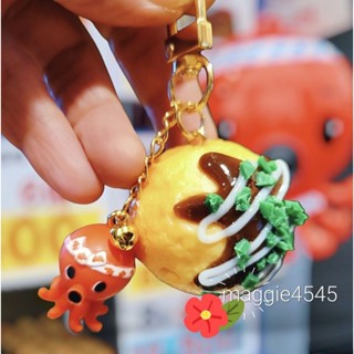 ♡臺灣現貨♡日本帶回 大阪章魚燒吊飾 附盒 鑰匙圈 京都 伏見稻荷大社 神社 白狐守 稻荷狐狸吊飾 鳥居狐狸
