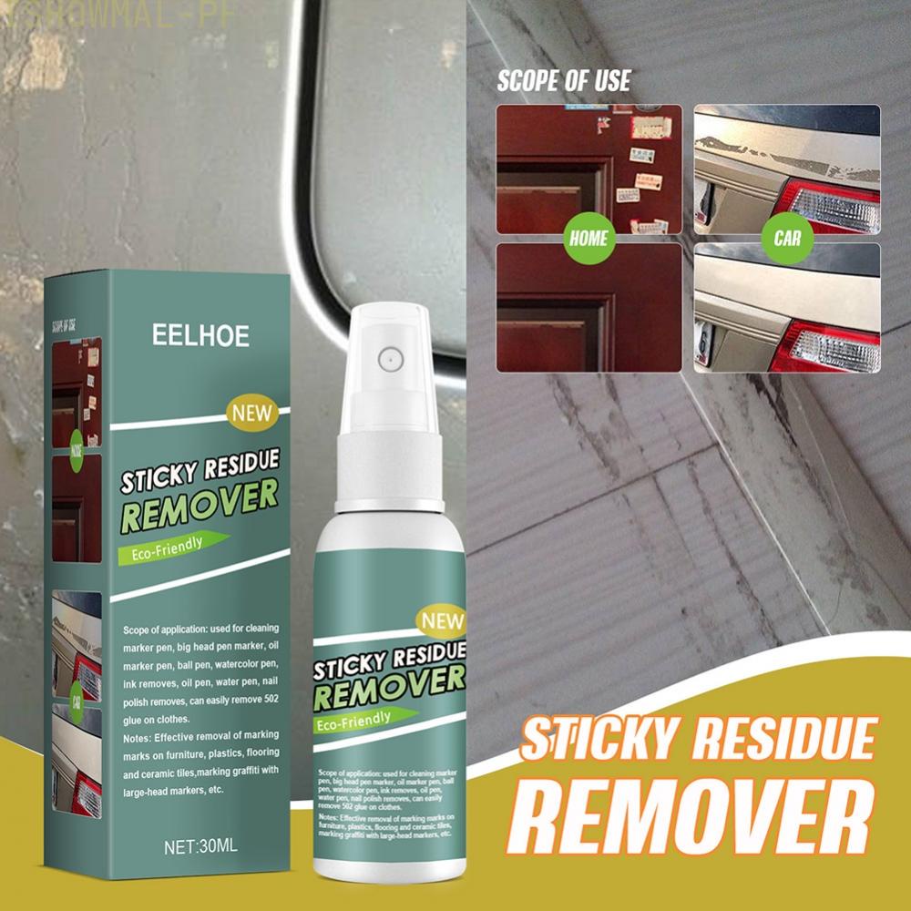1 X Sticker Remover Sticky Residue Glue Removal Car Glass La