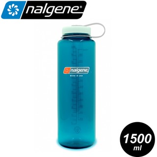 【nalgene 美國 寬嘴水壺 1.5l (sustain永續系列)《鱒魚綠》】2020-0648/登山水壺/運動水壺