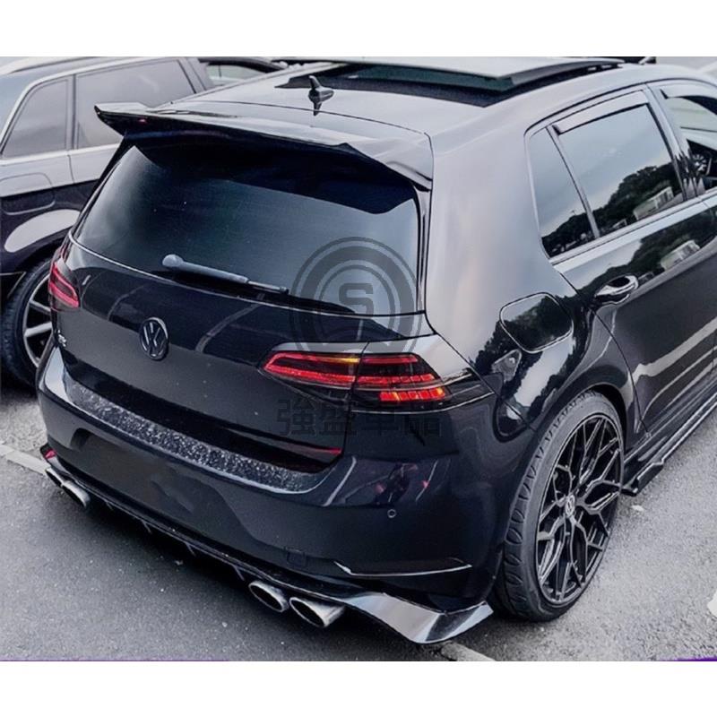 強盛車品✨ Golf7.5 全車系 TCR樣式 四出款 後下巴 後擾流（7.5代 TSI Rline GTI R GTI