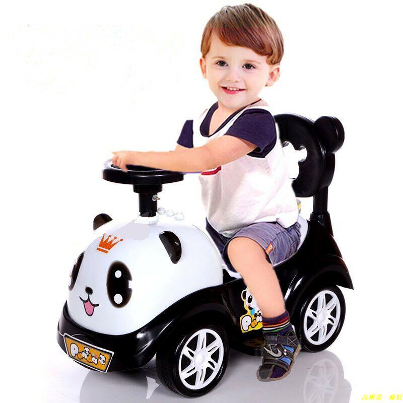 幼兒學步❁^_^❁兒童扭扭車1-3歲寶寶滑行車助步四輪玩具車音樂可坐搖擺車溜溜車
