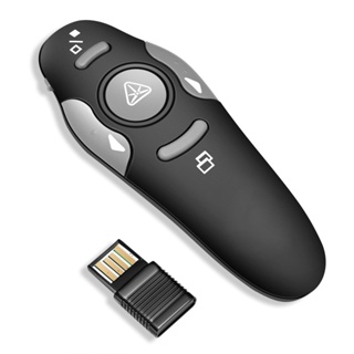 USB Wireless PowerPoint Presenter 2.4 GHz Remote Control Las