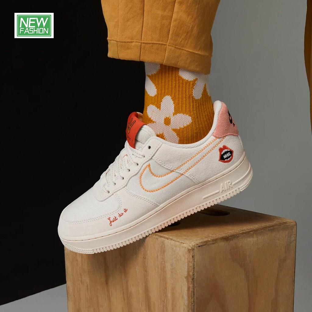 Nike Air Force 1 ’07 Low Just do it 搖滾樂 休閒鞋 DQ7656-100