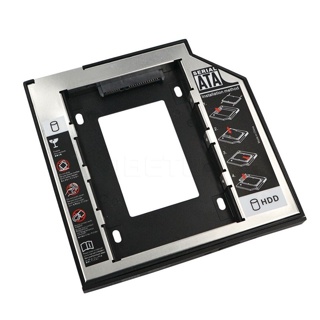 SATA to SATA 2nd HDD Caddy 9.5mm For 9mm 9.5mm SSD Case Hard