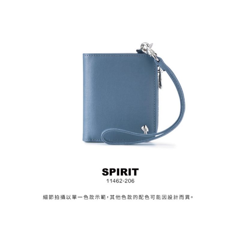 Porter spirit 專櫃正品 灰藍短夾 2022限定色 有實拍