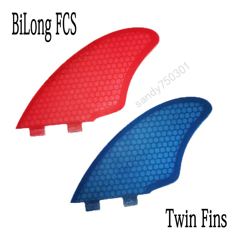 免運#優選#BiLong FCS 大尺寸側鰭沖浪板尾鰭 玻璃纖維魚板雙鰭