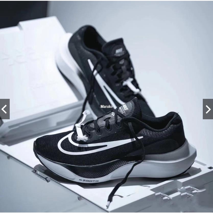 Nike Zoom Fly 5 黑白 緩震 輕盈跑步鞋 男鞋 DM8968-001