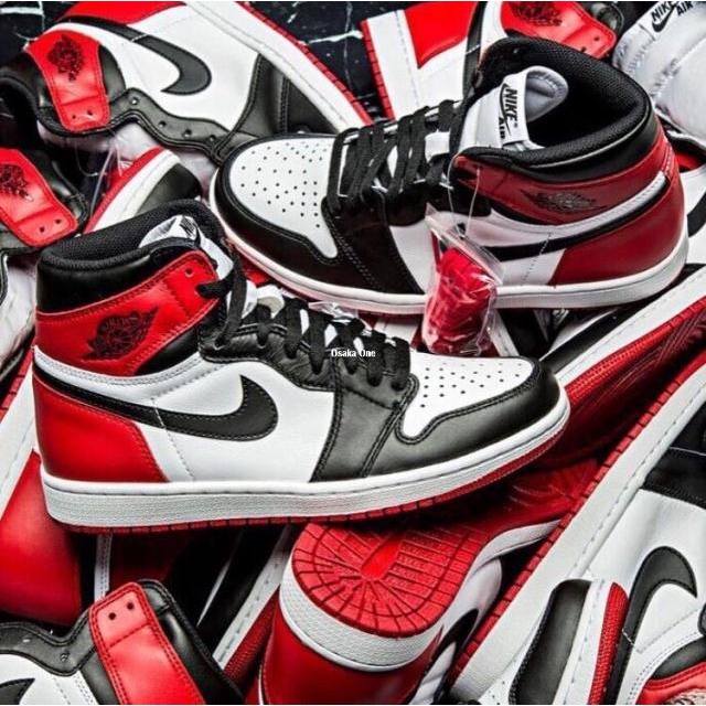Air Jordan 1 OG Black Toe 黑白紅 腳趾 高幫 減震籃球鞋575441-125