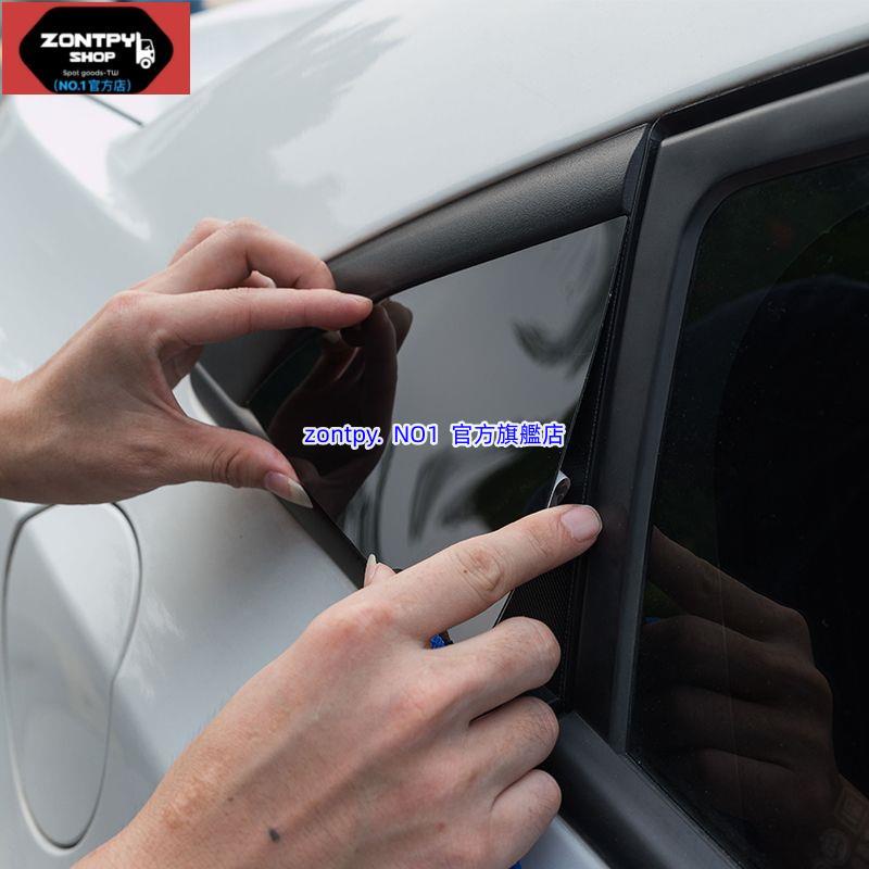 06-22款凌志ES# LEXUS ES改裝LX570IS車窗飾條鏡面中柱貼裝飾