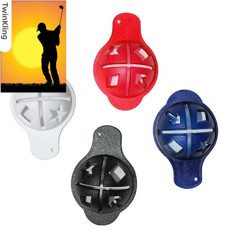 高爾夫球劃線器高爾夫圓型畫線器畫線帽帽型畫線器golf配件用品