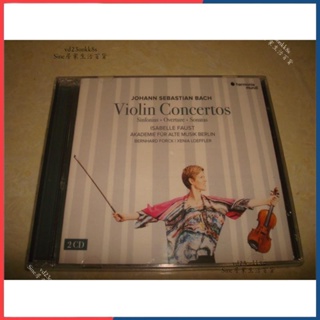 全新收藏💿 音樂CD 巴赫小提琴協奏曲集Isabelle Faust伊莎貝爾 弗斯特2CD AA