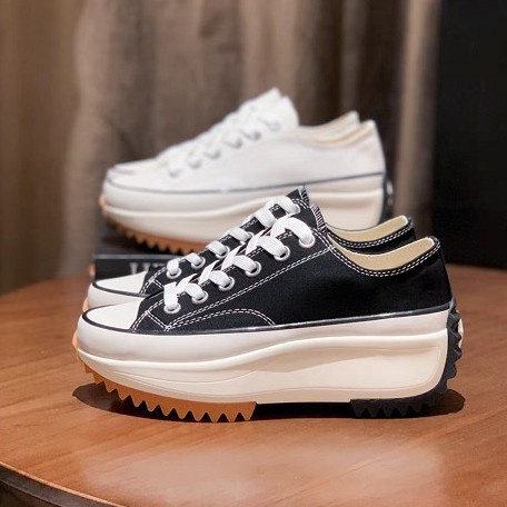 Converse Run Star Hike 鋸齒鞋 厚底 增高 黑白 JW 168816C正品 現貨