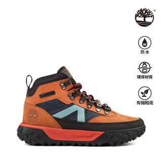 Timberland 男款鐵鏽色磨砂革GreenStride™ Motion 6 中筒防水健行鞋|A67M8F13