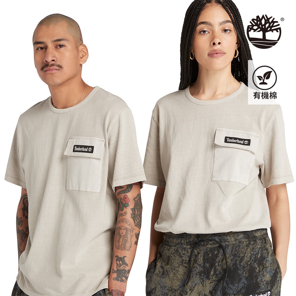 Timberland 中性化石灰短袖T恤|A6K79CY2
