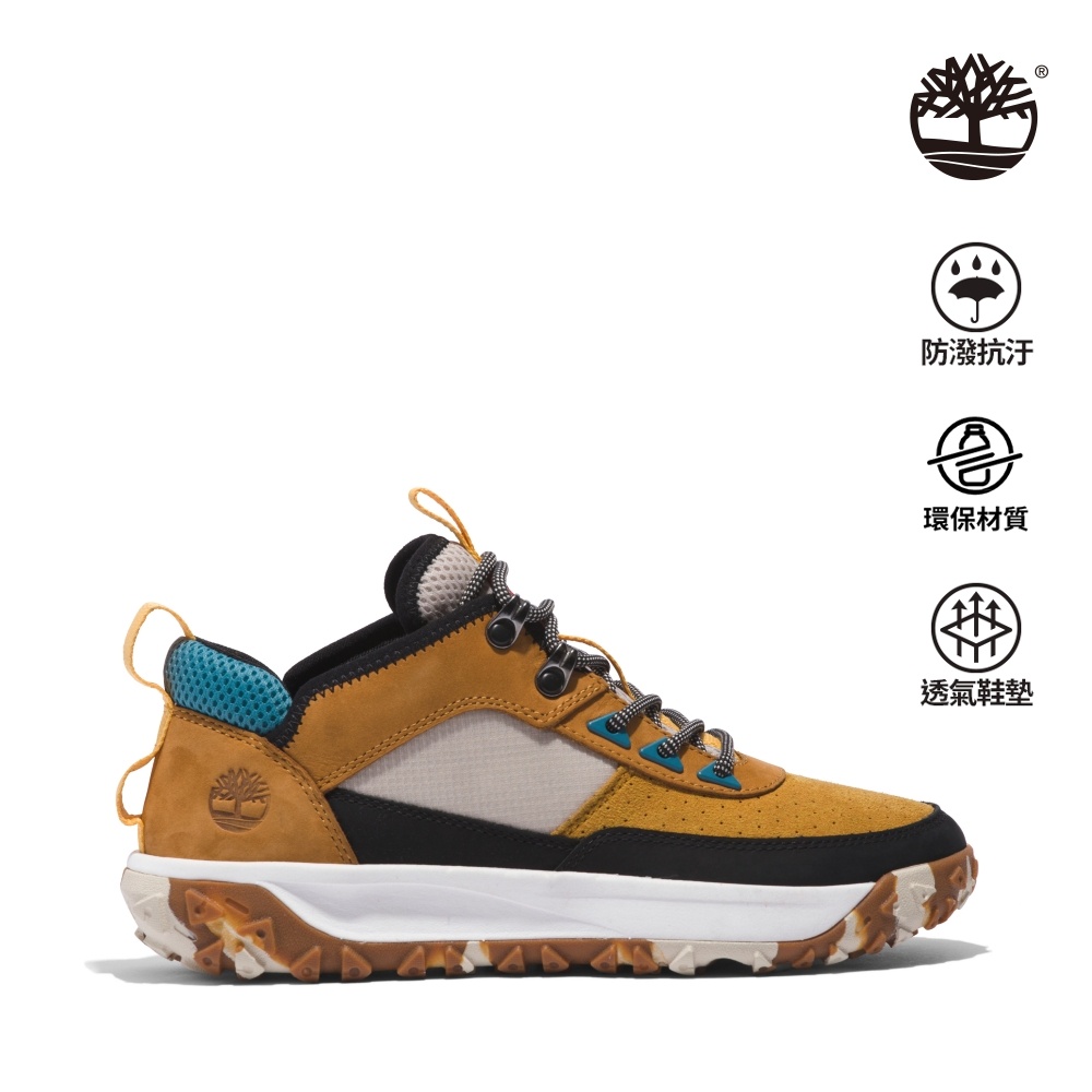 Timberland 女款小麥色GreenStride™ Motion 6磨砂革低筒健行鞋|A2MQC231