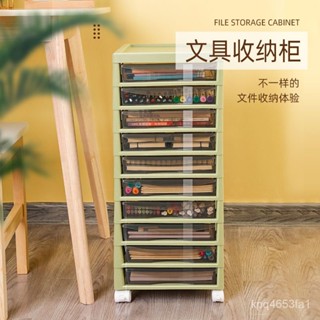 ✨臺灣熱賣 可開發票✨植酷抽屜收納櫃辦公a4檔案置物架桌麵文具收納盒學生書桌收納神器 AHXQ