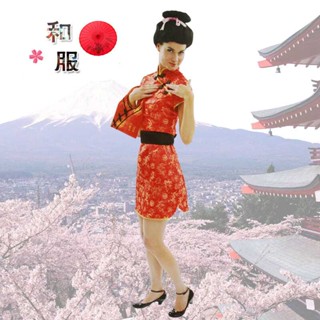 繁星好物日本和服女演出服和服正裝寫真服改良傳統和服萬聖節表演cosplay