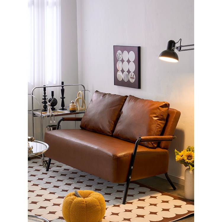原創特價沙發客廳簡易北歐簡約現代網紅出租房臥室公寓單人雙人小戶型沙發上新