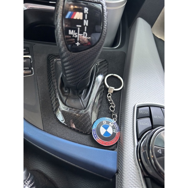 BMW&amp;kith聯名鑰匙圈，正反面皆有Logo