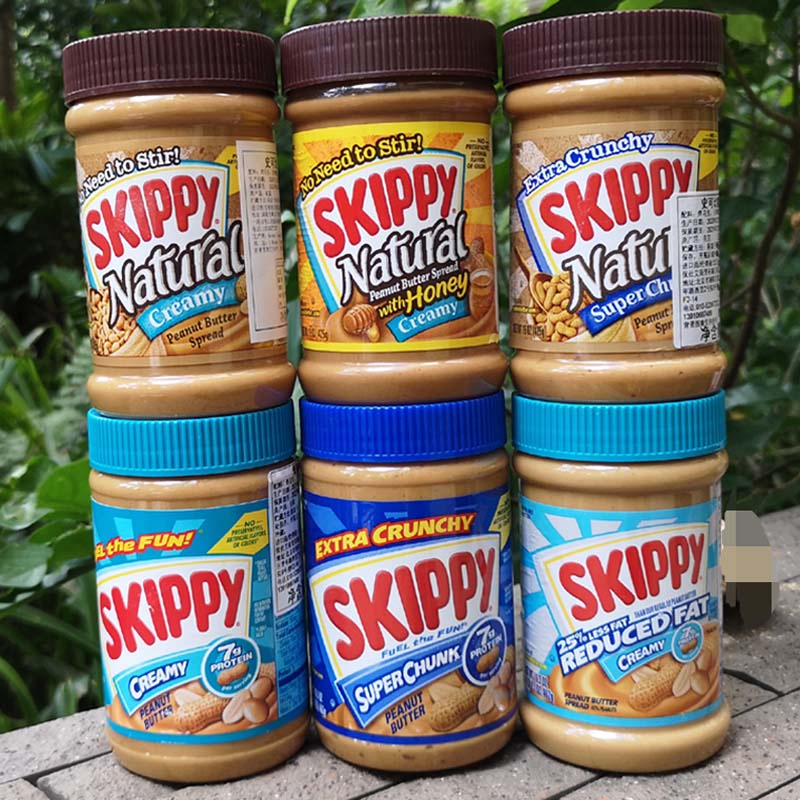 Skippy natural peanut butter美國四季寶天然涂抹花生醬