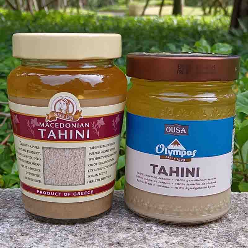 Ousa tahini希臘火鍋蘸料涂抹芝麻醬 歐薩馬其頓純芝麻醬