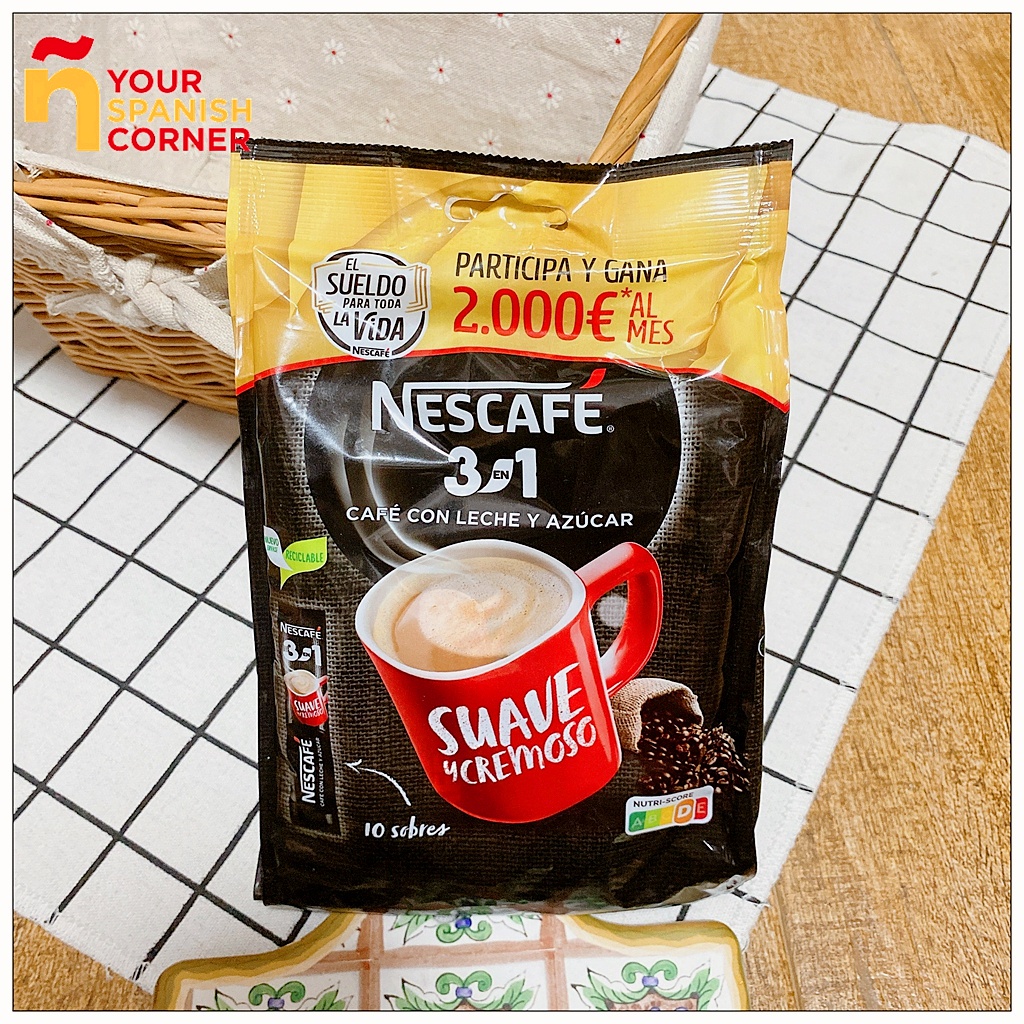 西班牙雀巢Nescafe經典三合一速溶咖啡粉0植脂末3合1
