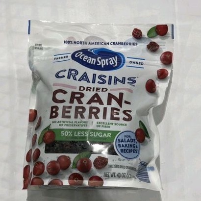 好市多代購商品✌️快速出貨✌️Ocean Spray 蔓越莓乾減少砂糖配方 1221公克
