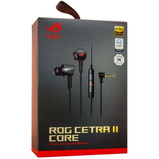華碩 ASUS ROG Cetra II Core 3.5mm 入耳式電競耳機 ( 黑色 )(平行進口)