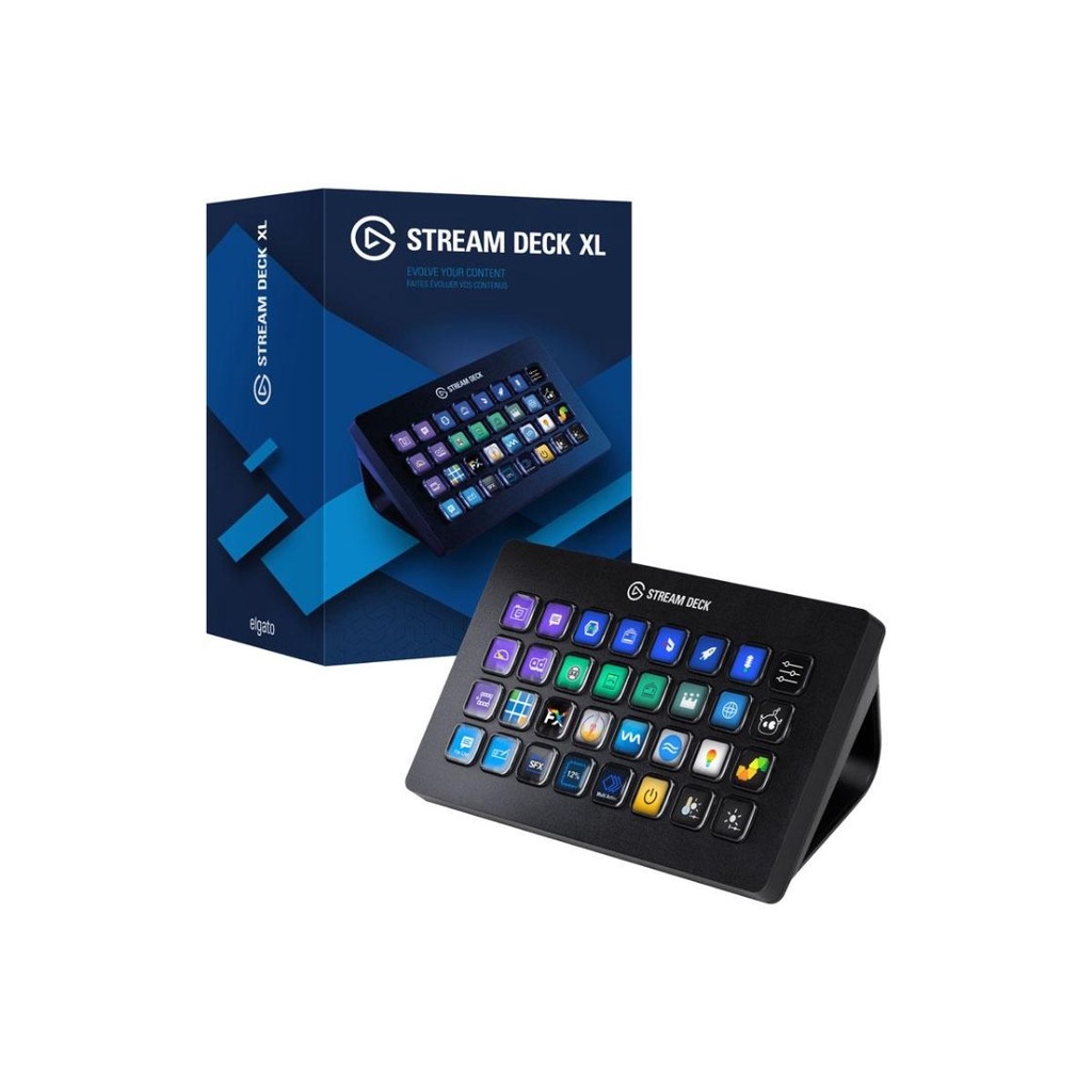 Elgato Stream Deck XL (黑色) 串流直播控制台 10GAT9901(平行進口)