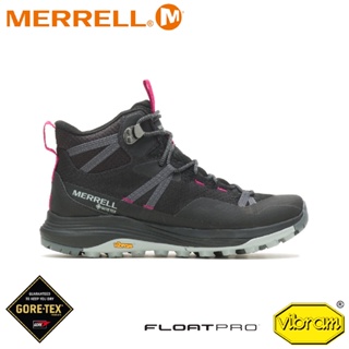 【MERRELL 美國 女 SIREN 4 MID GORE-TEX中筒防水登山鞋《黑》】 ML037282/健行越野鞋