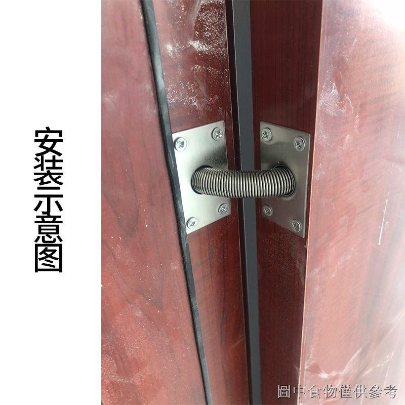 熱賣下殺 門禁過線器不鏽鋼穿線管防夾導線軟管門窗保護套管金屬彈簧護線管