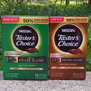 Taster's choice decaf instant coffee雀巢法式輕度速溶低因咖啡