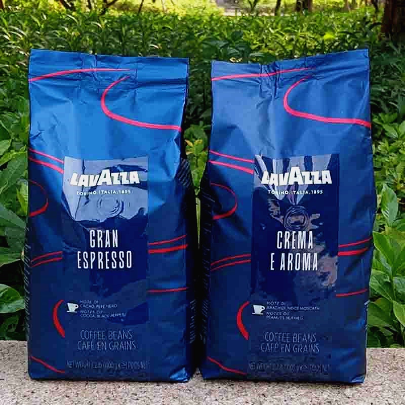 Lavazza espresso coffee beans意大利拉瓦薩意式特濃香型咖啡豆