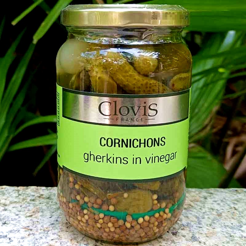 Clovis cornichons gherkins法國高洛小黃瓜夾漢堡調味泡菜酸黃瓜