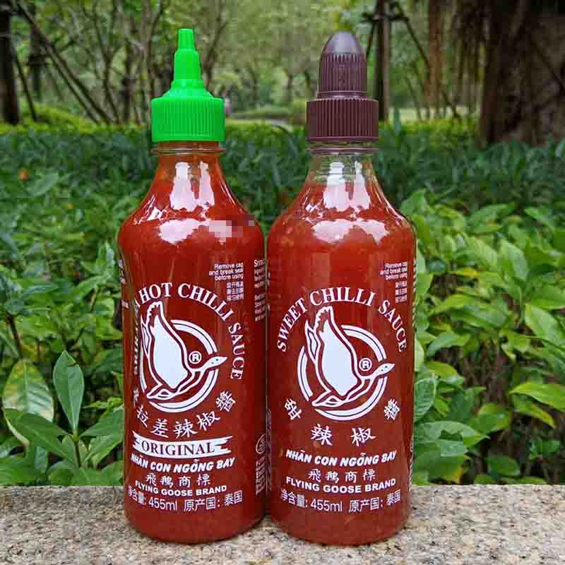 Sweet chilli sauce泰國甜辣椒醬飛鵝牌是拉差甜辣醬455ml