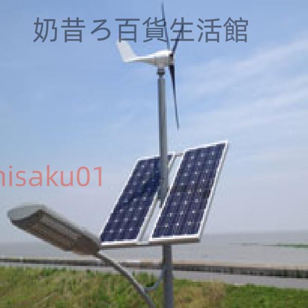戶外網橋監控用小型風力發電機100W300W500W風光互補路燈用12V24V