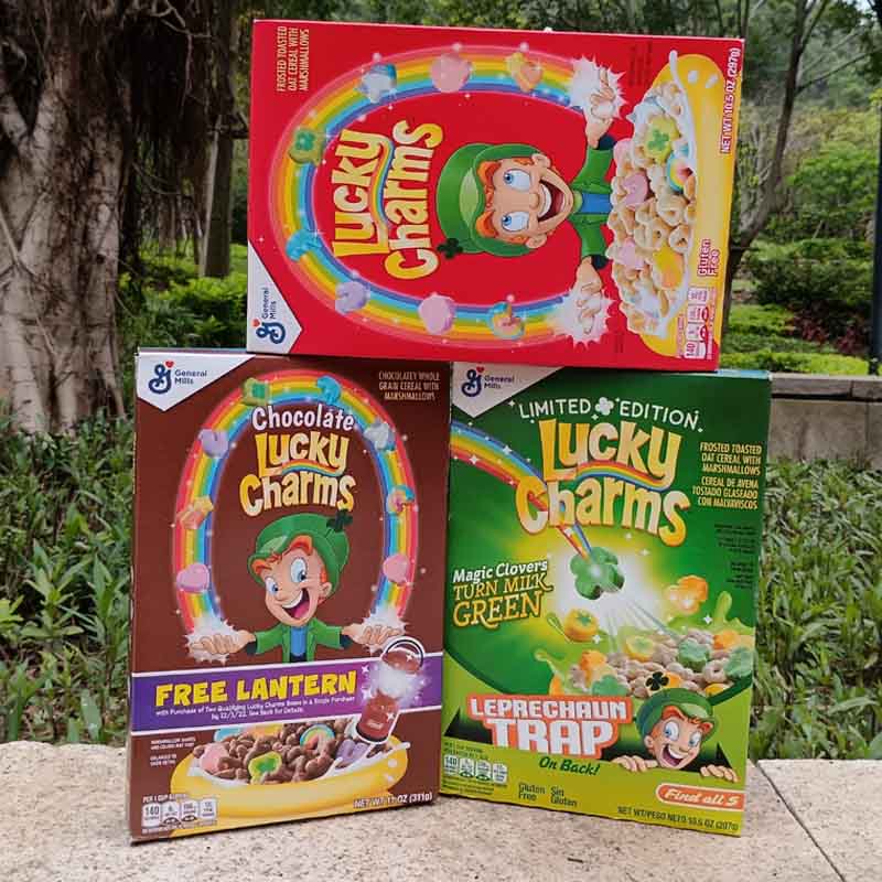 GeneralMills LuckyCharm Cereal美國通用磨坊幸運棉花糖彩色麥片