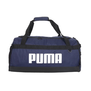 PUMA Challenger運動中袋(側背包 裝備袋 手提包 肩背包「07953102」 丈青白黑