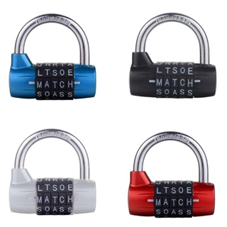 5 Letter Word Padlock Combination Security Resettable Lock H