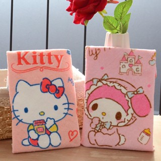 kitty美樂蒂可愛純棉方巾擦手巾卡通洗臉巾柔軟吸水33*33cm