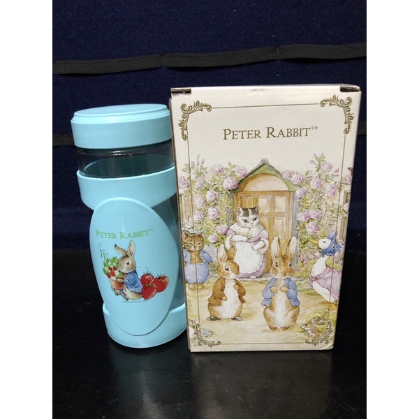 PETER  RABBIT比得兔隨身杯（把手）型號：S-9600-2P—-帶著杯子說走就走