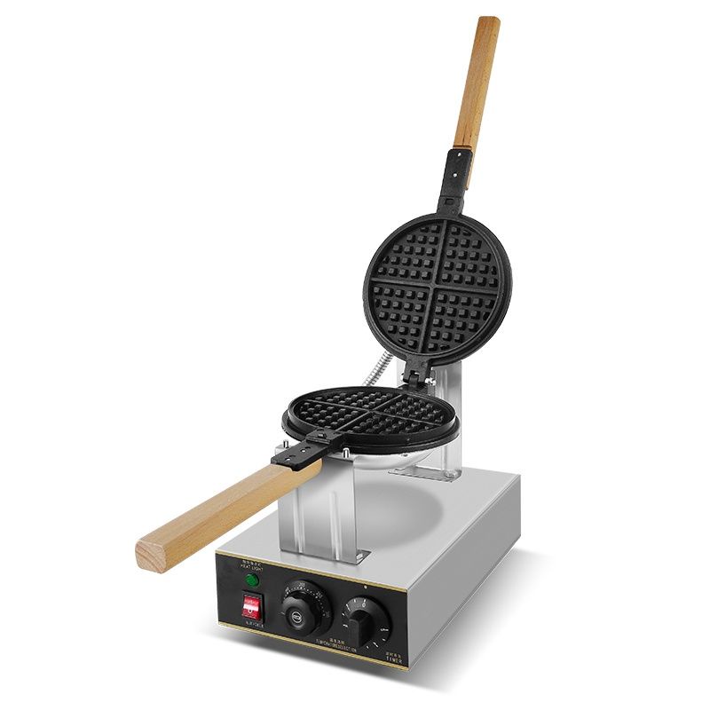 華夫餅機商用擺攤旋轉華夫爐電熱鬆餅機鷄蛋仔機格子烤餅機器