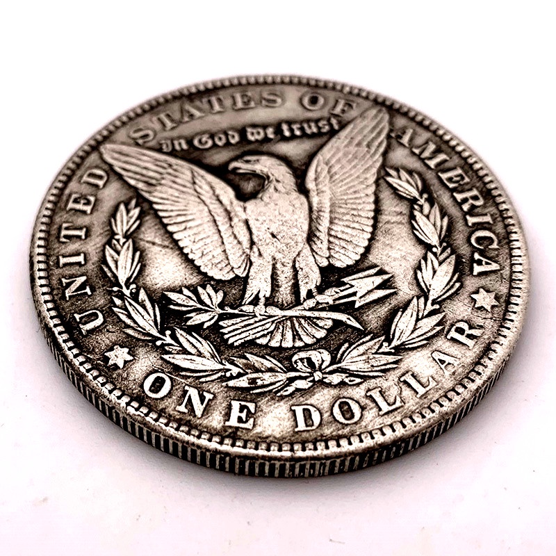 1896流浪者仿古銅舊銀紀念幣 收藏幣深浮雕人物硬幣銀幣立體銅幣