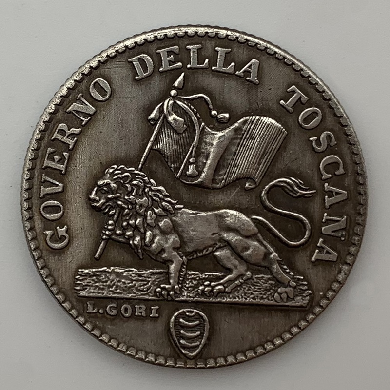 美國1859獅子動物工藝紀念章 收藏幣仿古24mm銅舊銀硬幣紀念幣