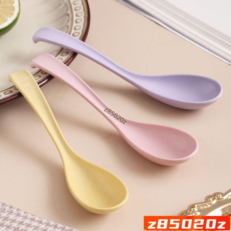 ☂湯勺 小勺☂. 日式家用彩色 湯勺 塑膠成人吃飯喝湯創意湯匙 湯匙 套裝ins網紅勺子
